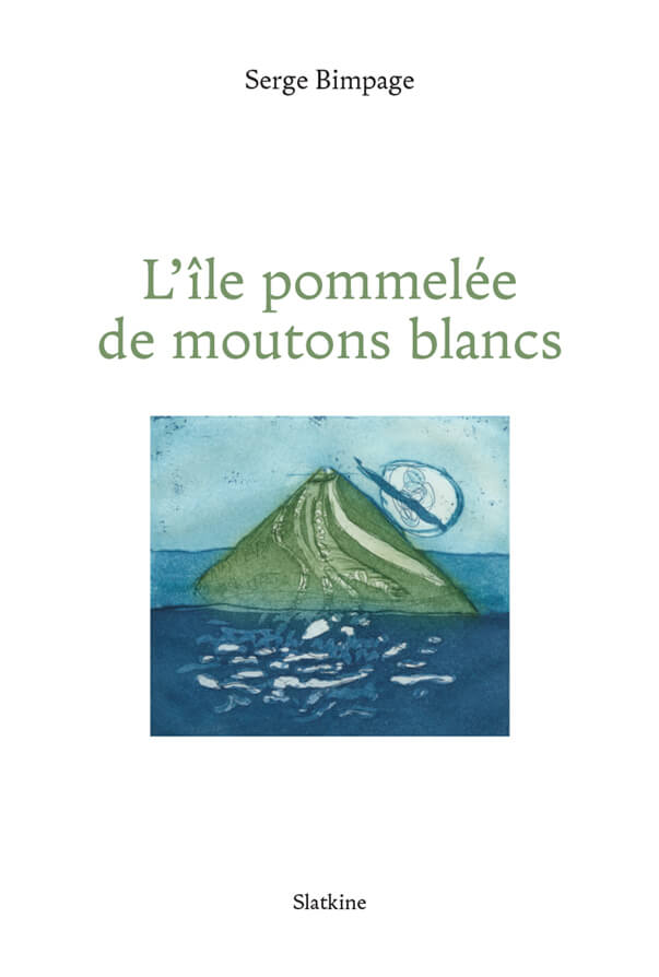 photo livre L’île pommelée de moutons blancs